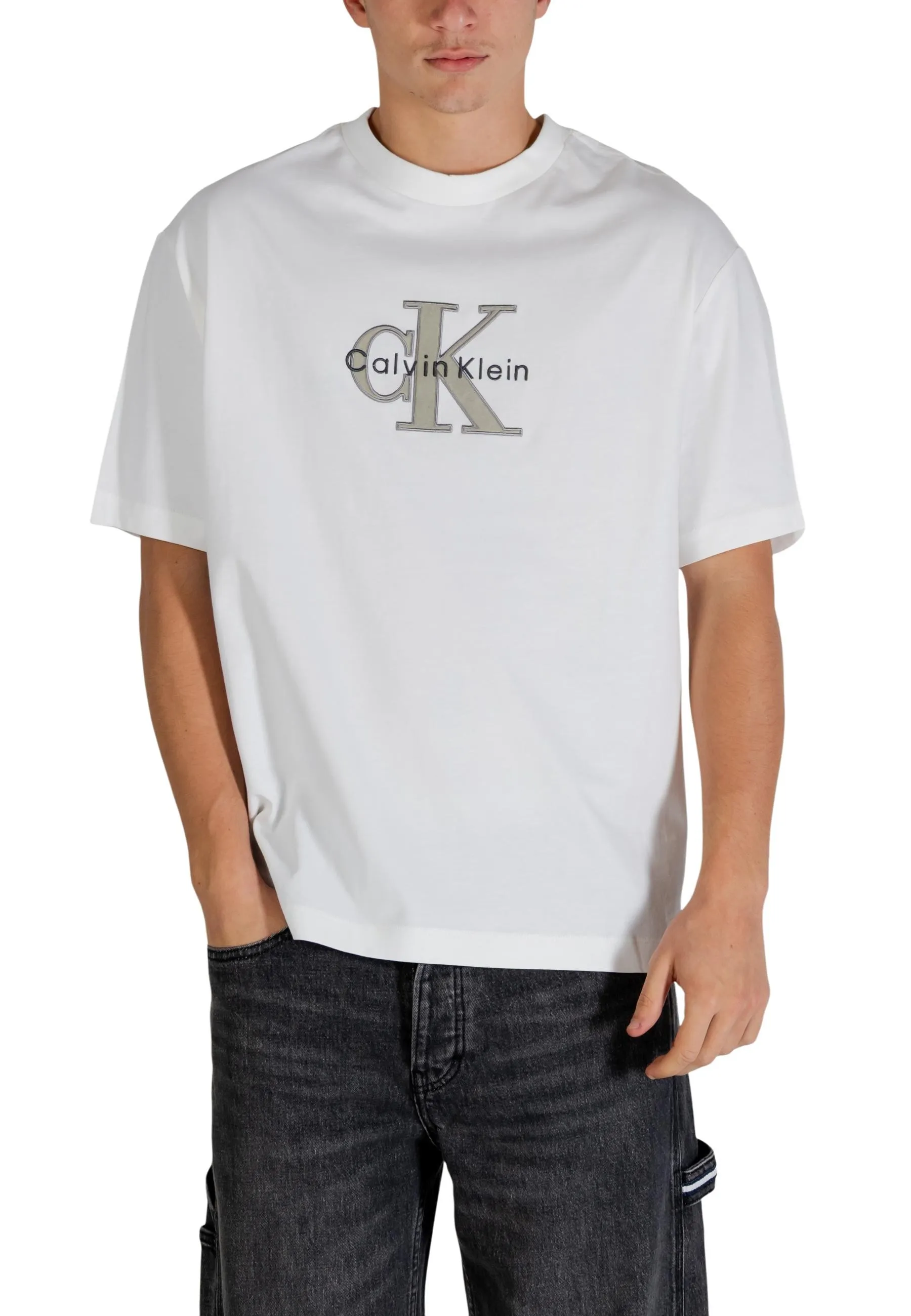 Herren T-Shirt Weiß 497379