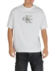 Calvin Klein Jeans Herren T-Shirt Weiß | online kaufen