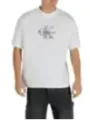 Calvin Klein Jeans Herren T-Shirt Weiß | online kaufen