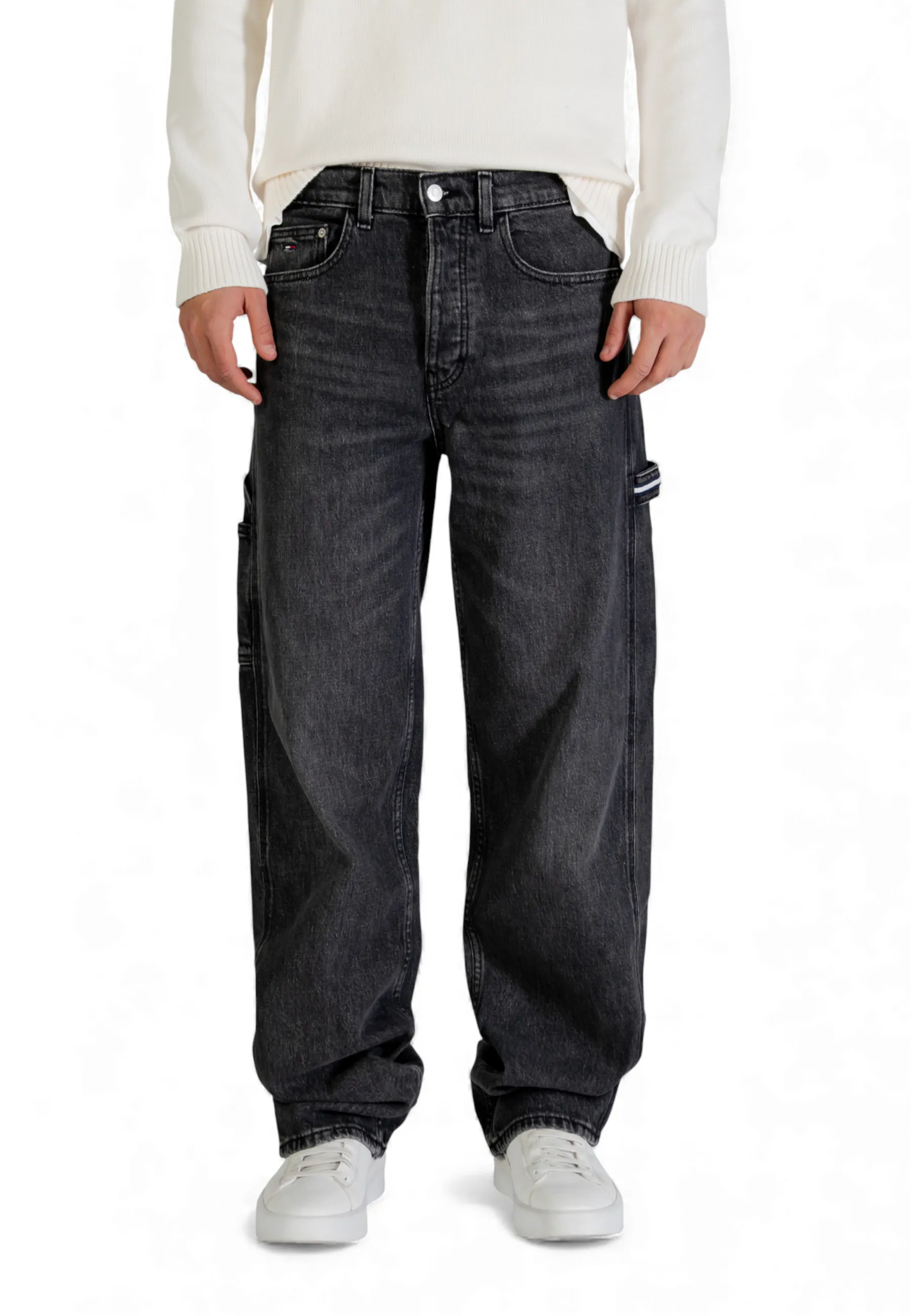 Herren Jeans Schwarz 497385