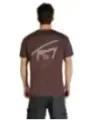 Tommy Hilfiger Jeans Herren T-Shirt Braun | online kaufen