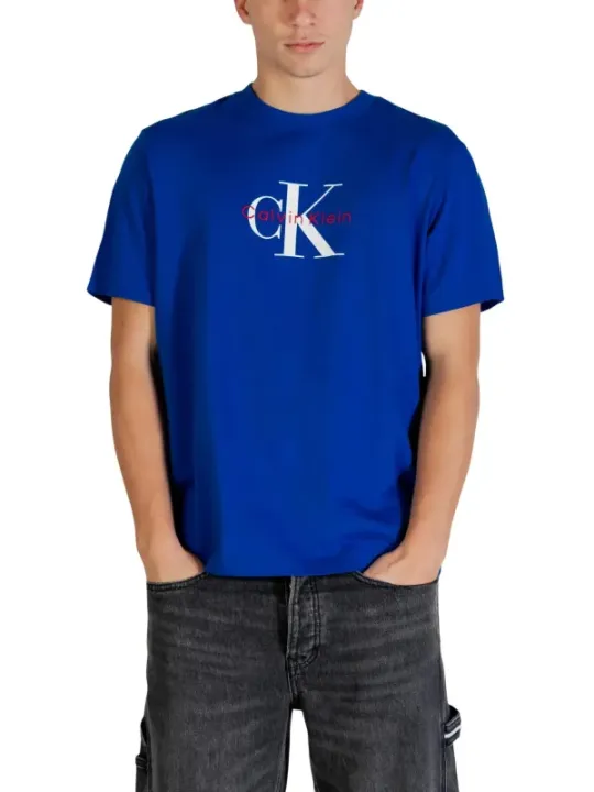 Calvin Klein Jeans Herren T-Shirt Blau | online kaufen