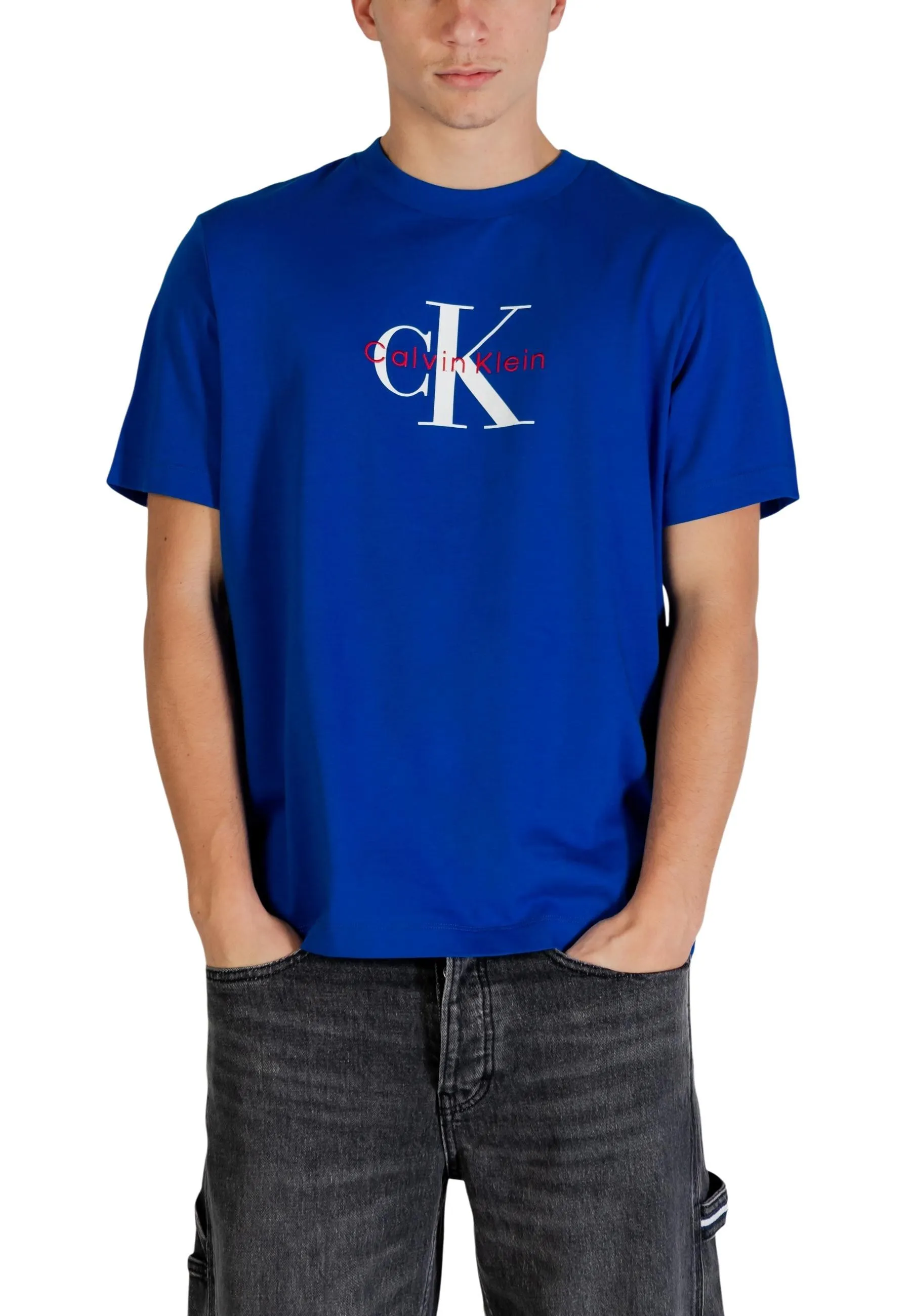 Herren T-Shirt Blau 497351