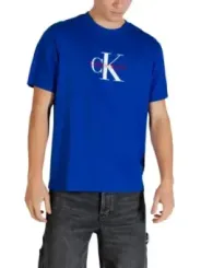 Calvin Klein Jeans Herren T-Shirt Blau | online kaufen