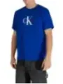 Calvin Klein Jeans Herren T-Shirt Blau | online kaufen