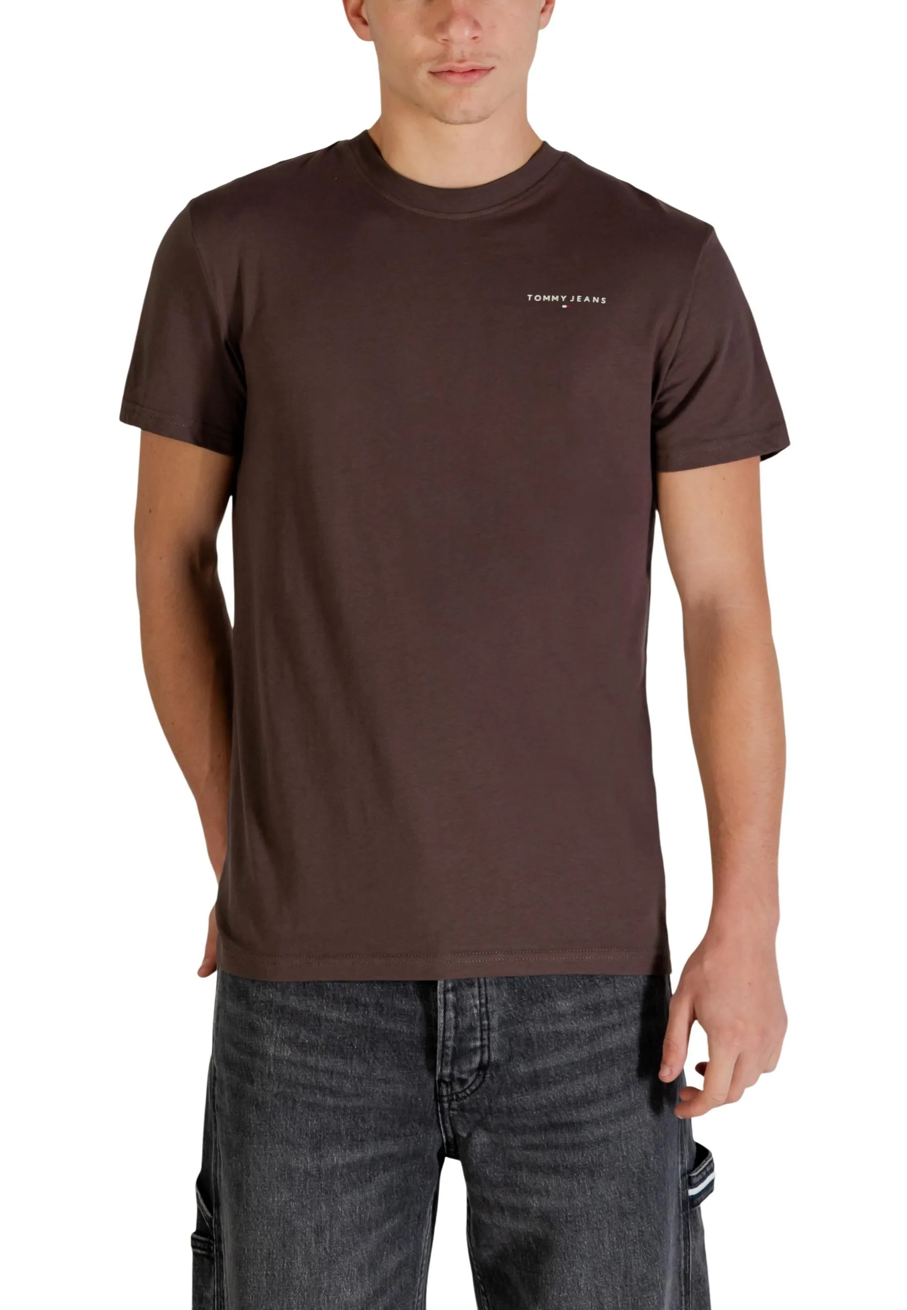 Herren T-Shirt Braun 497349