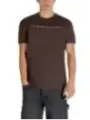 Tommy Hilfiger Jeans Herren T-Shirt Braun | online kaufen