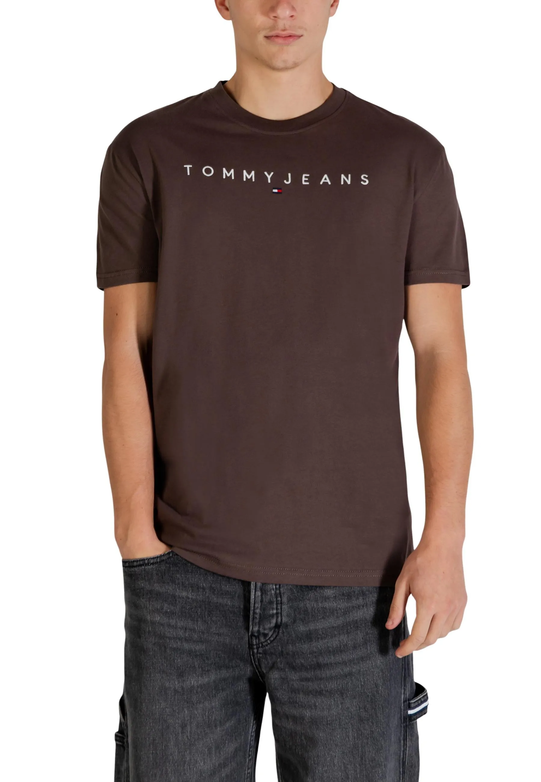 Herren T-Shirt Braun 497347