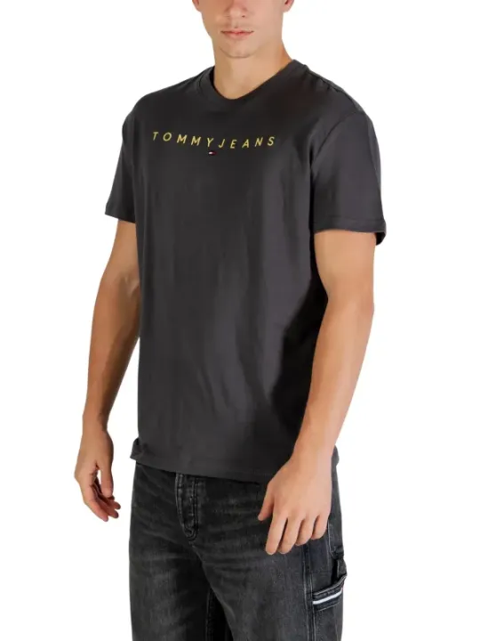 Tommy Hilfiger Jeans Herren T-Shirt Grau | online kaufen
