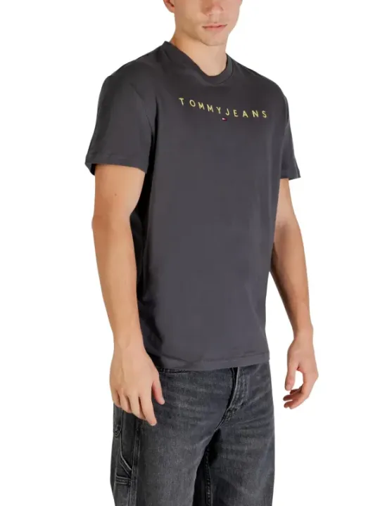 Tommy Hilfiger Jeans Herren T-Shirt Grau | online kaufen