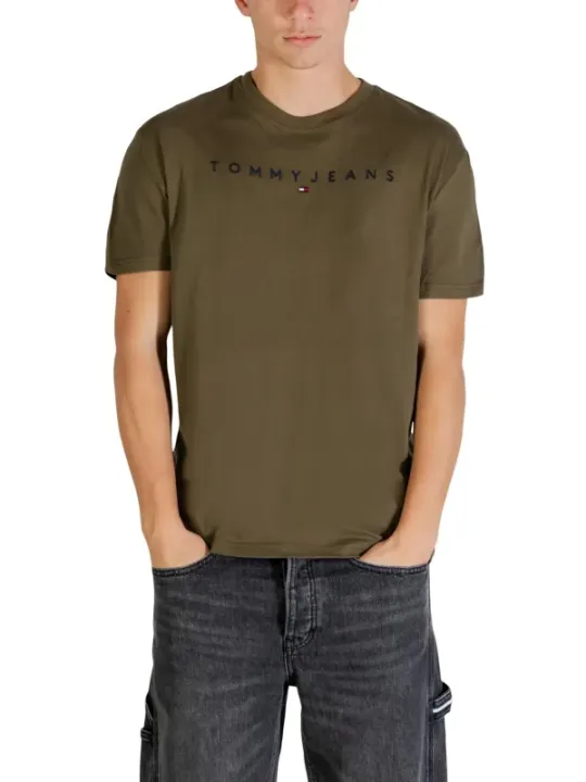 Tommy Hilfiger Jeans Herren T-Shirt Grün | online kaufen