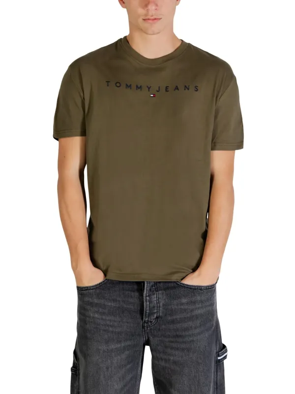 Tommy Hilfiger Jeans Herren T-Shirt Grün | online kaufen