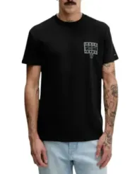 Tommy Hilfiger Jeans Herren T-Shirt Schwarz | online kaufen