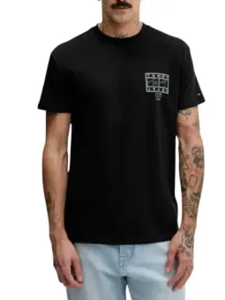 Tommy Hilfiger Herren T-Shirt Schwarz mieten | Flex-Fashion