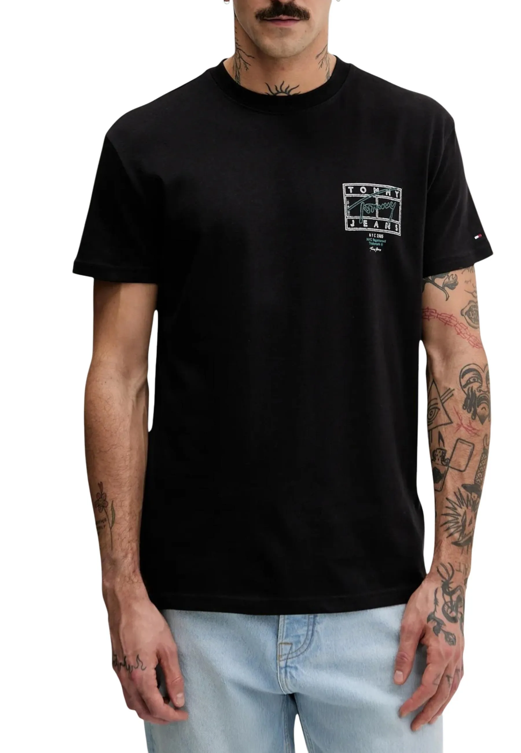 Herren T-Shirt Schwarz 497238