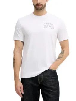 Calvin Klein Herren T-Shirt Weiß mieten | Flex-Fashion