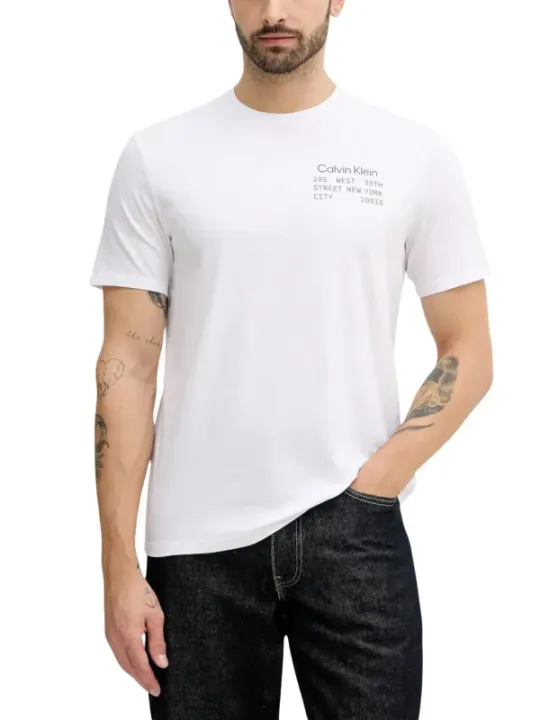 Calvin Klein Jeans Herren T-Shirt Weiß | online kaufen