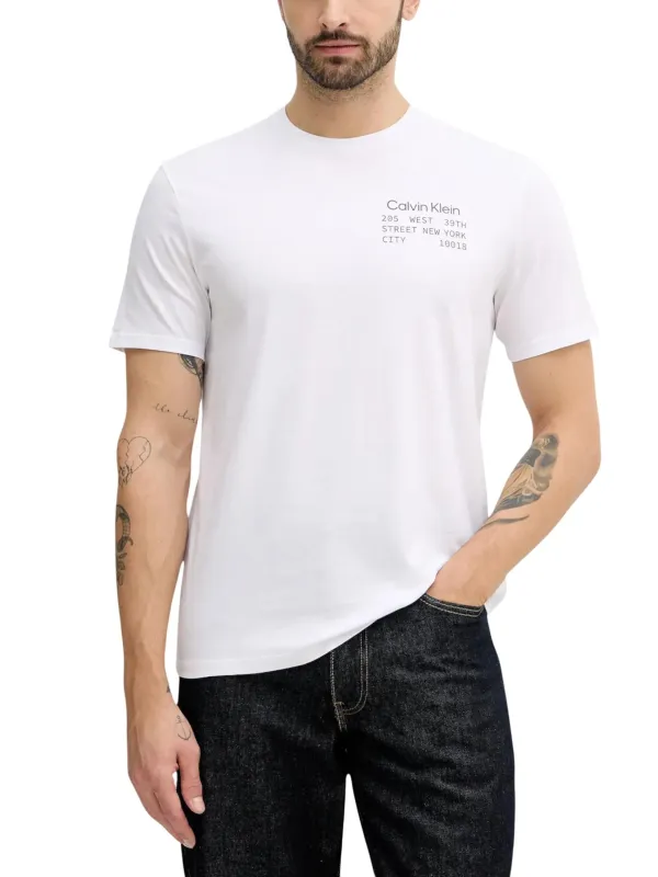 Calvin Klein Jeans Herren T-Shirt Weiß | online kaufen