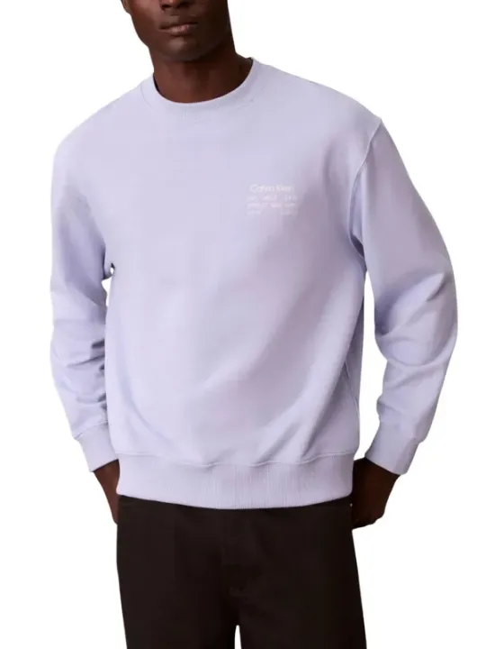 Calvin Klein Jeans Herren Fleece Lila | online kaufen