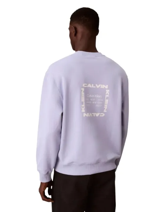 Calvin Klein Jeans Herren Fleece Lila | online kaufen