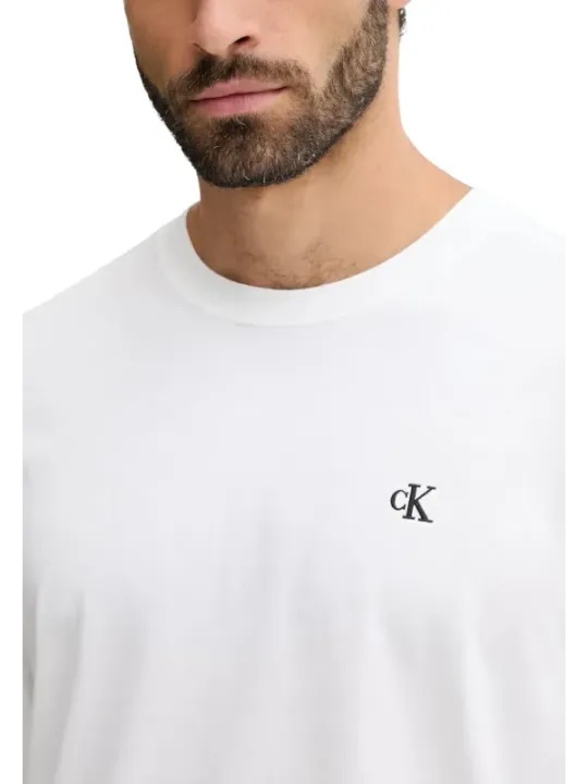 Calvin Klein Jeans Herren T-Shirt Weiß | online kaufen