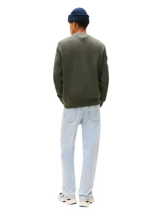 Tommy Hilfiger Jeans Herren Pullover Grün | online kaufen