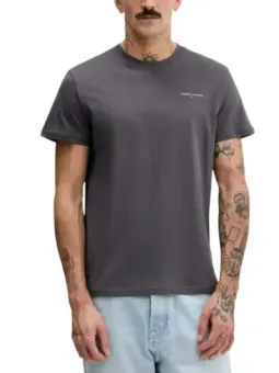 Tommy Hilfiger Herren T-Shirt Grau leihen | Flex-Fashion