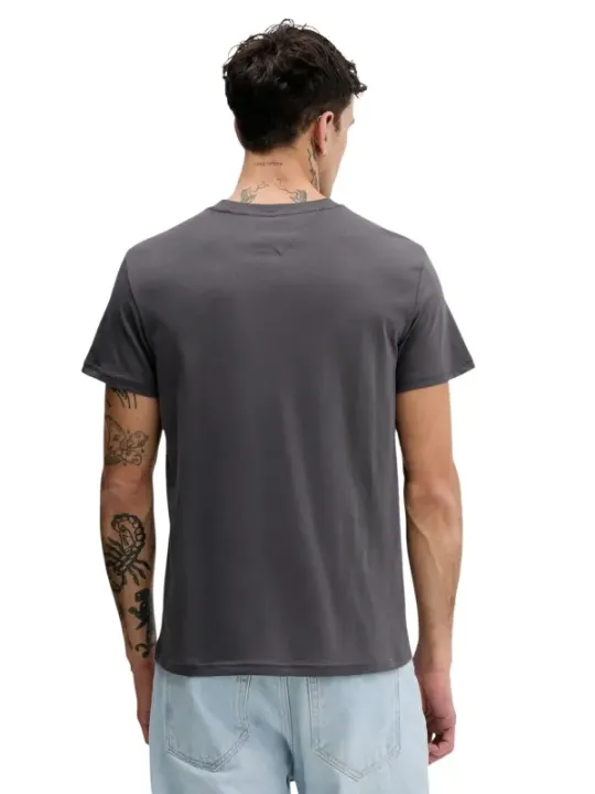 Tommy Hilfiger Jeans Herren T-Shirt Grau | online kaufen