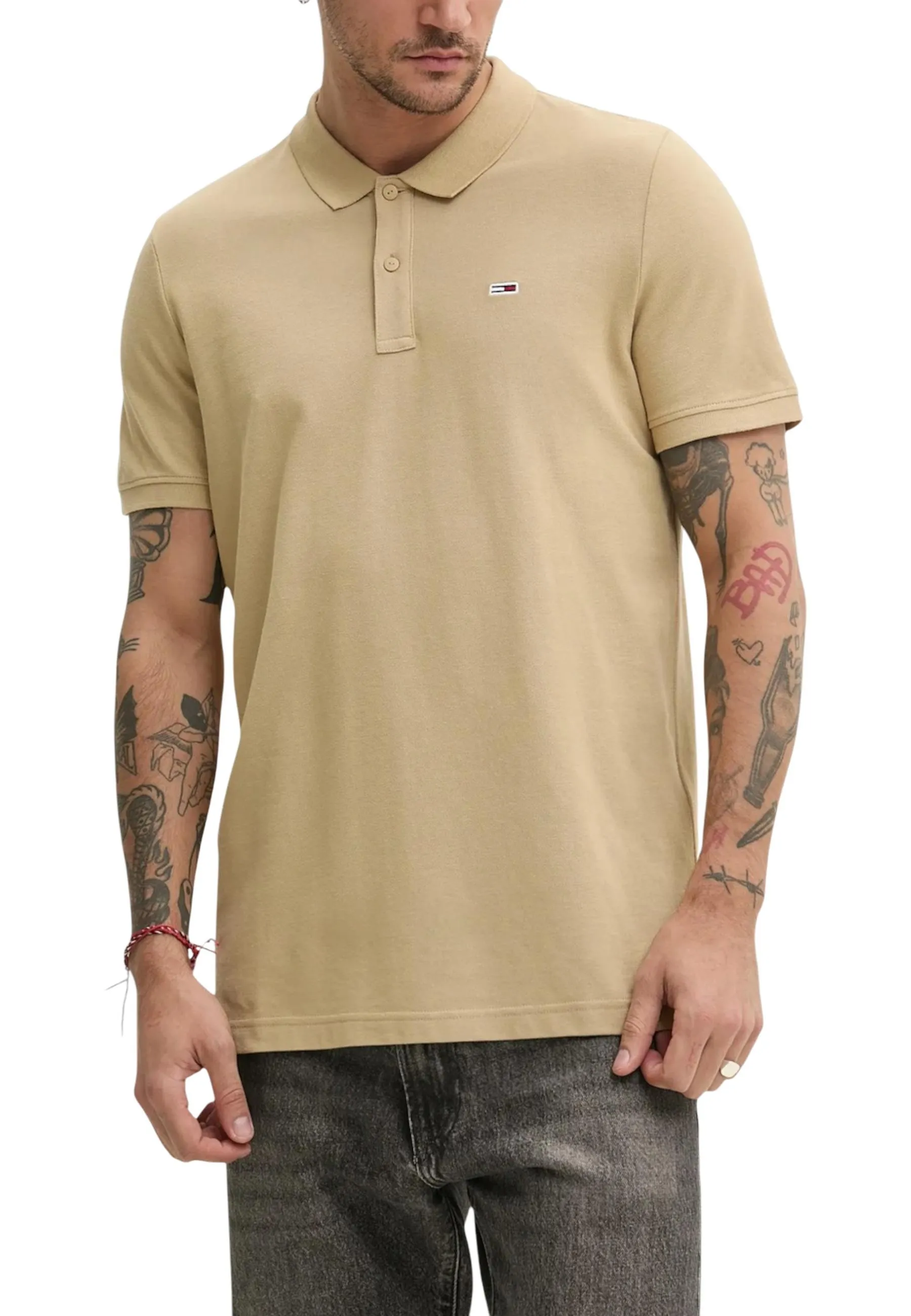 Herren T-Shirt Beige 497222