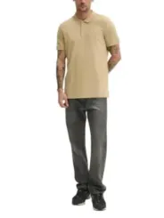 Tommy Hilfiger Jeans Herren T-Shirt Beige | online kaufen