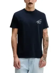 Tommy Hilfiger Jeans Herren T-Shirt Blau | online kaufen