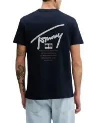 Tommy Hilfiger Jeans Herren T-Shirt Blau | online kaufen