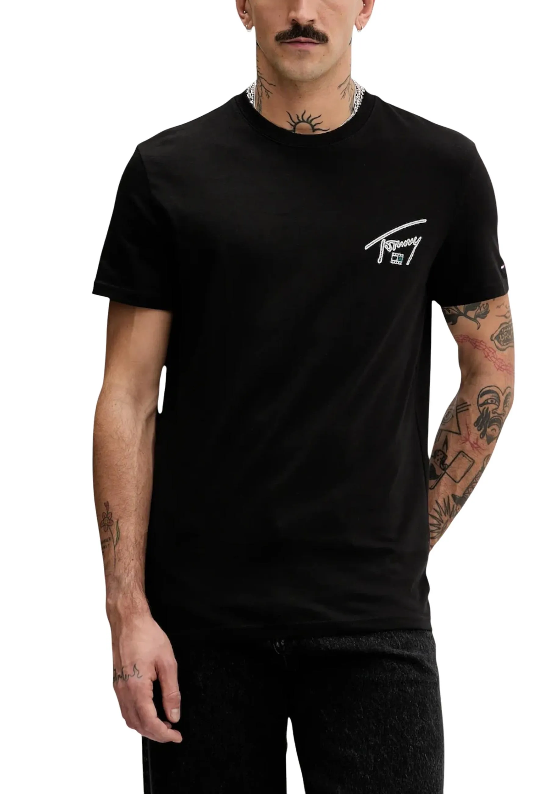 Herren T-Shirt Schwarz 497241