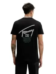 Tommy Hilfiger Jeans Herren T-Shirt Schwarz | online kaufen