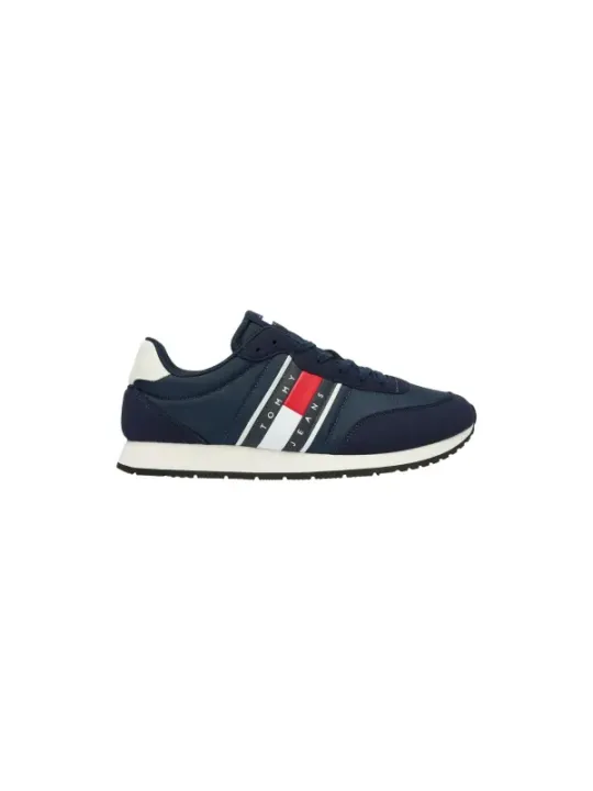 Tommy Hilfiger Jeans Herren Sneaker Blau | online kaufen