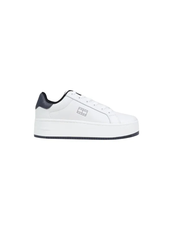 Tommy Hilfiger Jeans Damen Sneaker Weiß | online kaufen