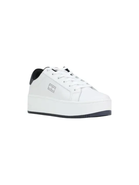 Tommy Hilfiger Jeans Damen Sneaker Weiß | online kaufen