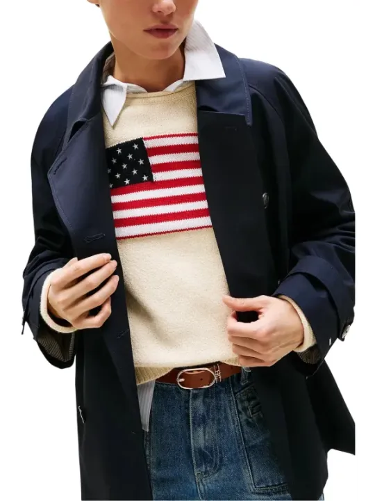 Tommy Hilfiger Damen Kostümjacken Blau | online kaufen