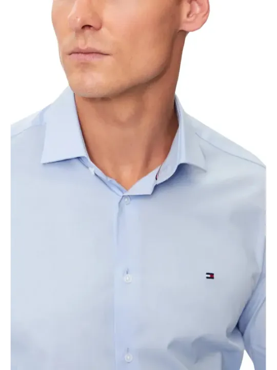 Tommy Hilfiger Herren Hemd Azurblau | online kaufen