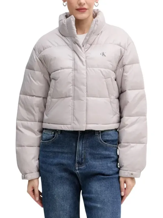 Calvin Klein Jeans Damen Jacke Grau | online kaufen