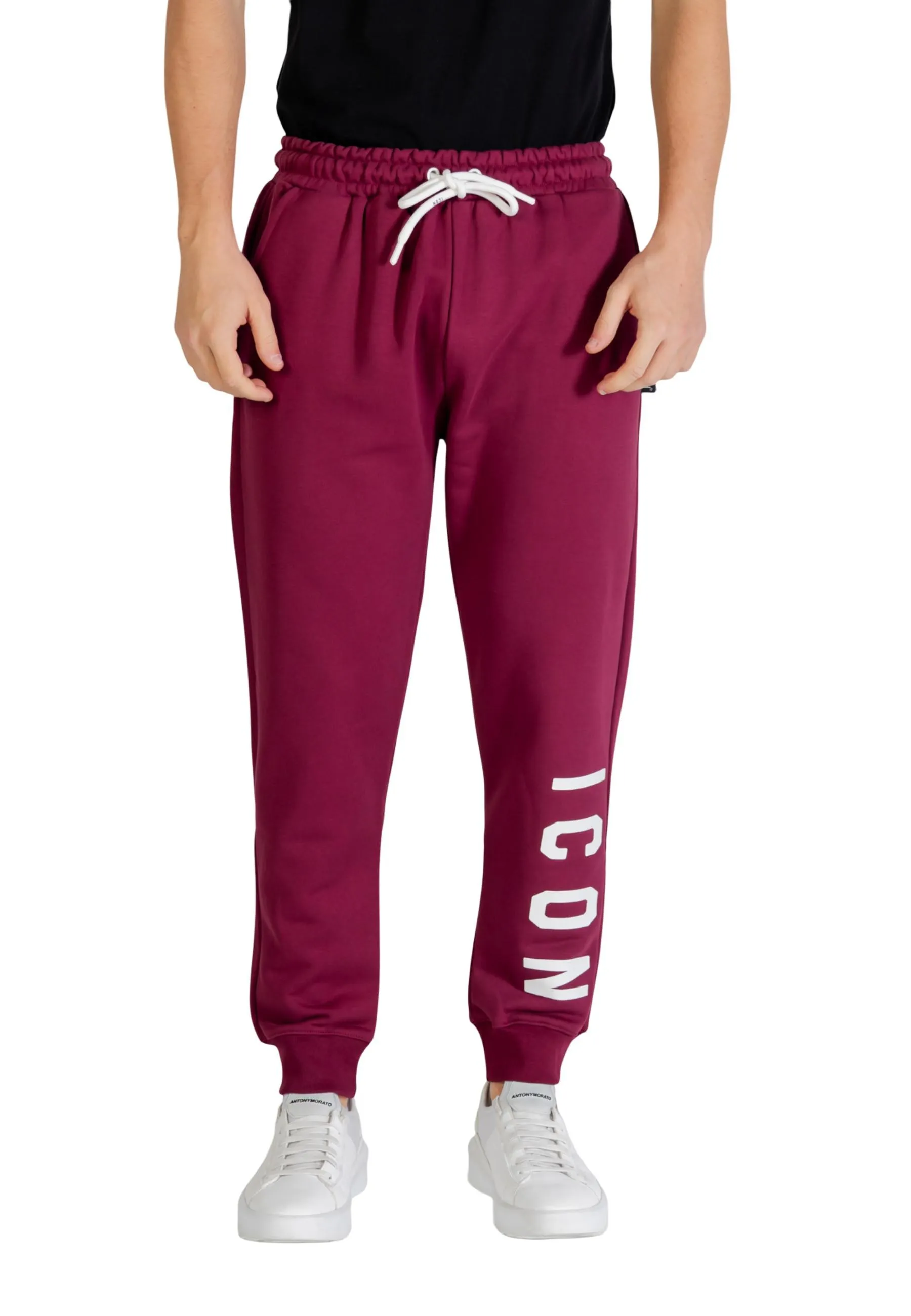Icon Herren Hose Bordeaux 496878