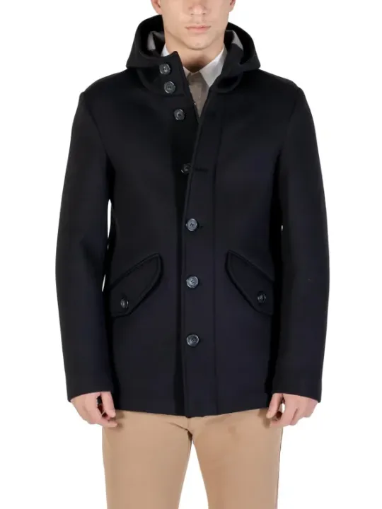 Yos Herren Mantel Schwarz | online kaufen