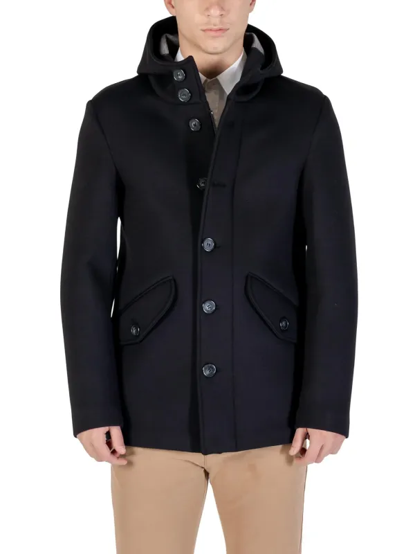 Yos Herren Mantel Schwarz | online kaufen