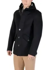 Yos Herren Mantel Schwarz | online kaufen