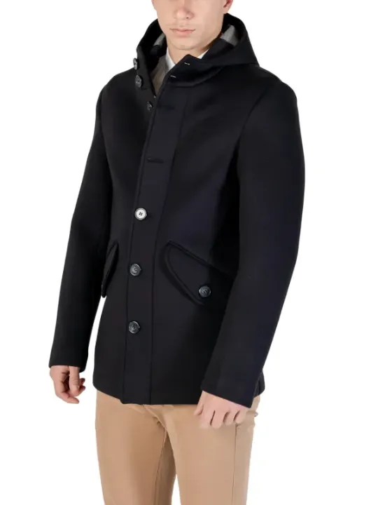 Yos Herren Mantel Schwarz | online kaufen