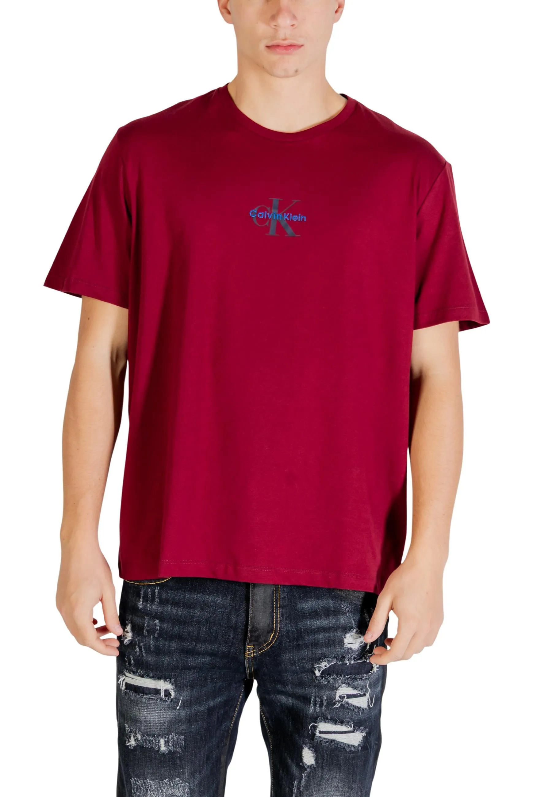 Herren T-Shirt Bordeaux 496879