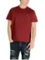 Calvin Klein Jeans Herren T-Shirt Rot | online kaufen