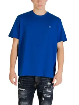 Calvin Klein Herren T-Shirt Blau mieten – Flex-Fashion Verleih