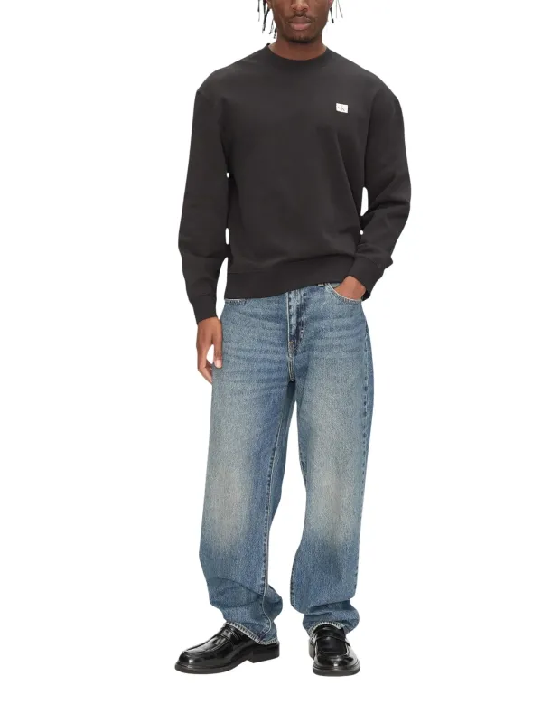 Calvin Klein Jeans Herren Fleece Schwarz | online kaufen