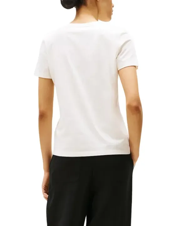 Tommy Hilfiger Damen T-Shirt Weiß | online kaufen